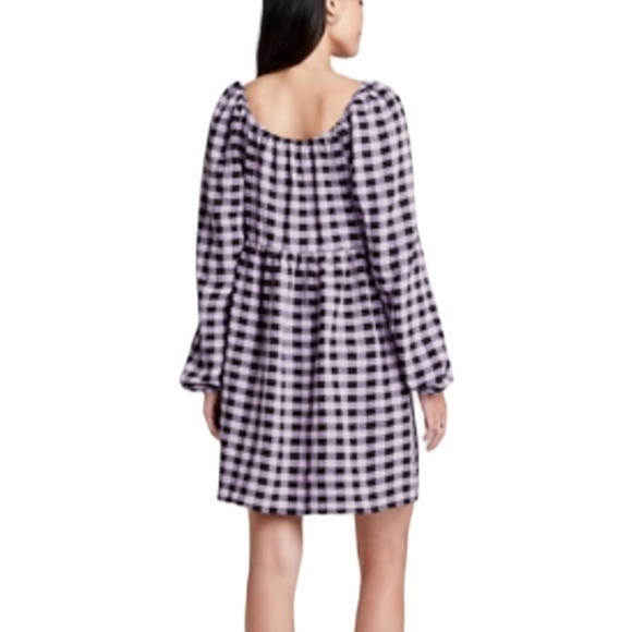 Long Sleeve Tie Front Muse Dress | Wild Fable | Medium - Picture 10 of 11